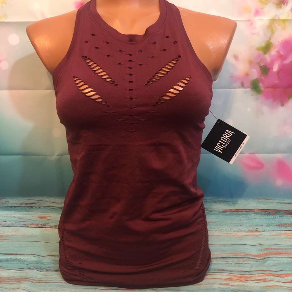 Maroon Victoria’s Secret sport shirt